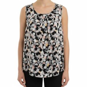 Notations Sleeveless Blouse